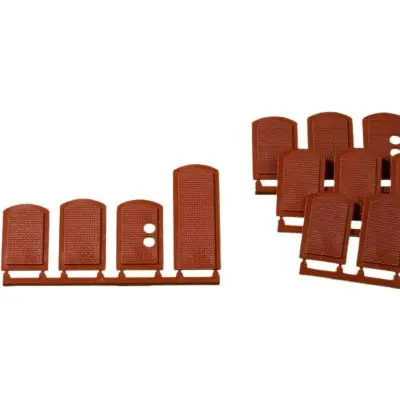 Sonderaktion Auhagen 80205 Blindfenster rot H0