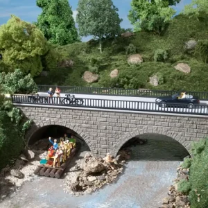 Auhagen 41589 H0-Geländebau, Kleine Straßenbrücke Saisonangebot